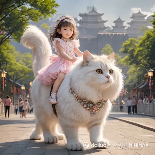 猫猫咪迈着傲娇的步伐往前走[右移,跟随] by Hailuo AI Video Generator
