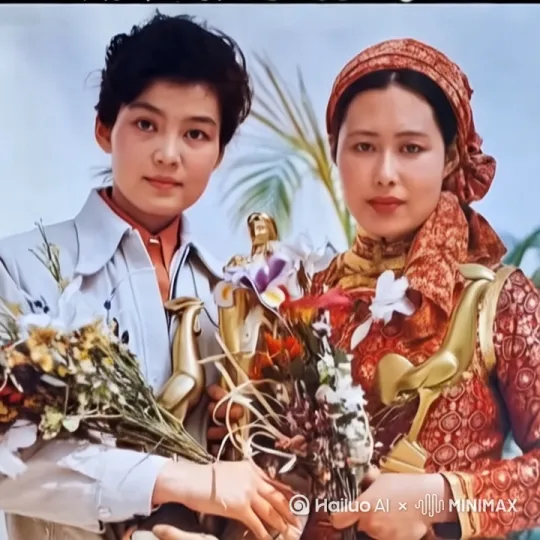 动起来。拥抱。扭头。手动，脚动。笑。眼动。[左移,推进,右摇] by Hailuo AI Video Generator