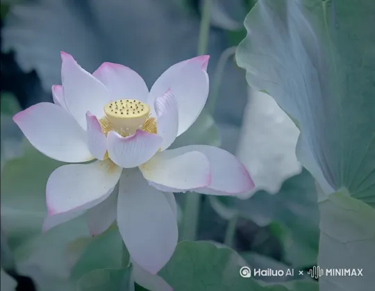 莲花摆动 by Hailuo AI Video Generator