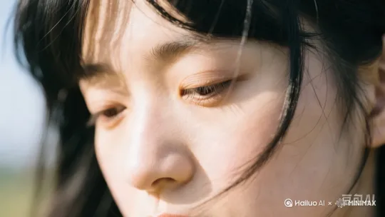 [拉远,变焦拉远]发丝随风吹动 by Hailuo AI Video Generator
