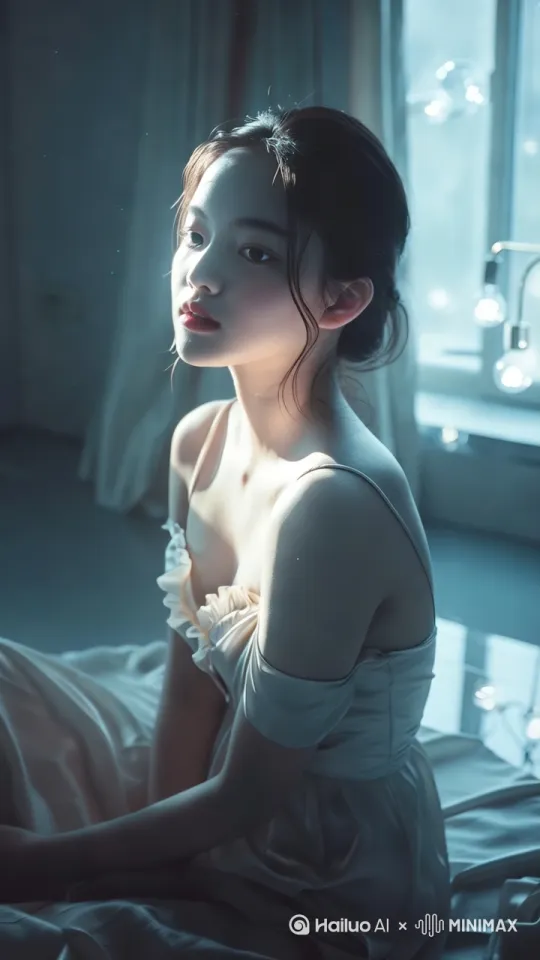 镜头从手部特写到全身 by Hailuo AI Video Generator