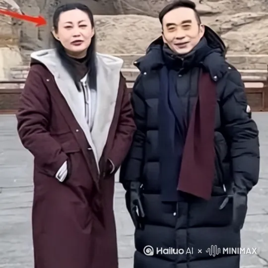 动起来。拥抱。走动。手动。脚动，捂脸笑，扭头，仰头[左移,推进,右摇] by Hailuo AI Video Generator