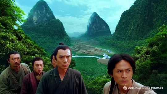 大夏国一处参天茂密的丛林中，有几个人在寻找着什么，突然一个声音传出：找到了，此处山脉连绵起伏左有青龙（较高山丘）、右有白虎（较矮山丘），形成环抱之势；后方需靠山稳固，前方明堂开阔。‌13

水流宜从左侧（青龙位）流入，右侧（白虎位）流出，形成“玉带水”格局，避免直冲或断流。

若有入口必定就在此处，老三，探土。站在左上方的一个壮汉听到声音拿着洛阳铲开始辨别土质层，没一会洛阳铲带出了一些泥土，壮汉在鼻尖问了问对着刚才说话的人道：二哥，成了，那个山村的村长，没骗我们，他们山村的流传很有可能是真的。

被叫二哥的接口道：好，老三，老五，你俩开洞，那个小子，你叫什么来着？

只见一旁一个正满脸好奇的青年回答道：孙老板，我叫张忠，您喊我忠子或小忠都行。

原来被叫二哥的人姓孙，只见孙老板道：好，小忠，你和老四先负责周围警戒，你第一次跟我们来，没什么经验，等打开盗洞你和老四在上面等着，出了东西少不了你那一份，毕竟你也是那个村的，少不了你带路。

张忠听到孙老板的话回答道：孙老板，我也想下去，毕竟对我们村一直流传的事，我也很好奇，想下去看看，您放心孙老板，我也听过一些事情，规矩我还是懂一些的，下去了全听孙老板您的，绝对不会给大家添乱。

孙老板听了之后想了想回答道：可以。那就让老四在上面守着，你做好准备，到时跟着下去，先说好，到了下面不许乱碰东西，出了事情我们也不一定能照顾到你，你觉得能行，一会就跟在我后面下去。

张忠听完回答道：可以孙老板。

盗洞很快被打开，这时孙老板问到：程序都走完了么？老三回答道：放心二哥，一切顺利。

好，老三你走前面，小忠你在后面跟着我走，老五最后下。

张忠看着前面的俩人，也跟着进入了下面，张忠本以为下面会特别的难闻，潮气很重，没想到下来之后和想的完全不一样，空气中竟然弥漫着淡淡的清香，竟然还有一种神清气爽的感觉，顿时满眼充满了好奇看着孙老板他们。

这时倒是听最前面的老三道：二哥，不对啊，这气味不会有毒吧，还有我怎么有种神清气爽的感觉，不会是幻觉吧。

孙老板也是满脸好奇加凝重的道：不是幻觉，我也不知道什么情况，只能往前走着看了，不过这墓有些邪门，都小心一些。

就在几人说话的时候，留在外面的老四却如同见鬼了一般的表情，看着恢复原样的洞口视野逐渐变得模糊，慢慢的眼前的一切竟然凭空消失了，就像的地方从来就没有过一样，老四揉了揉双眼以为眼花了，可睁眼看去，一切都消失了，吓得他往那个来时的小山村跑去。

却说这时墓中也发生了变化，就如变换了一个世界一般，哪里还有墓室，几人就站在一座高大的城门前如同傻了一般，只见周围尸横遍野，满天血雨，张忠只感觉有什么东西撞了一下他的眉心，然后就失去了所有知觉。

鲁国。逍遥王府之中，张忠挣开了双眼，满眼震撼之色，看着眼前古香古色的一切，还有那急切的丫鬟和正在忙碌的一群人，确认了自己魂穿到了村里一直流传的国度，后事却没有任何的记载。 by Hailuo AI Video Generator