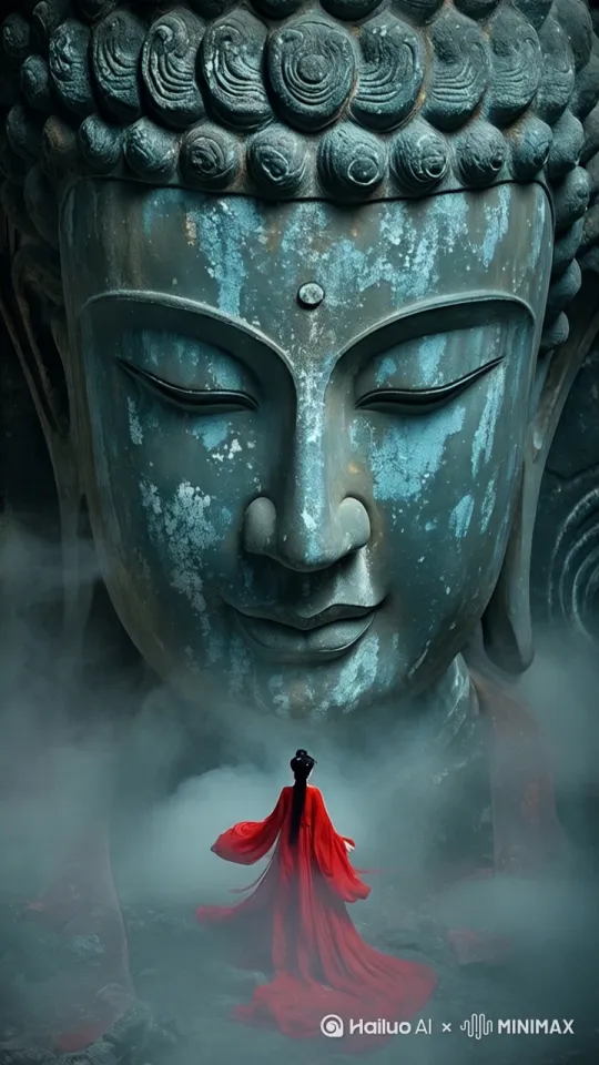 [左移,上升]让画面动起来，要求动作神圣，丝滑，如仙界般唯美， by Hailuo AI Video Generator