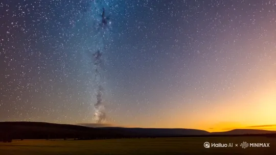 星空风景 by Hailuo AI Video Generator