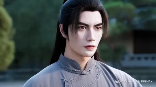 保持人物比例正常，男主打太极拳 by Hailuo AI Video Generator