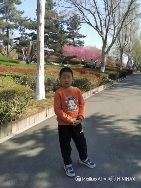 让图中的小男孩跳神 by Hailuo AI Video Generator