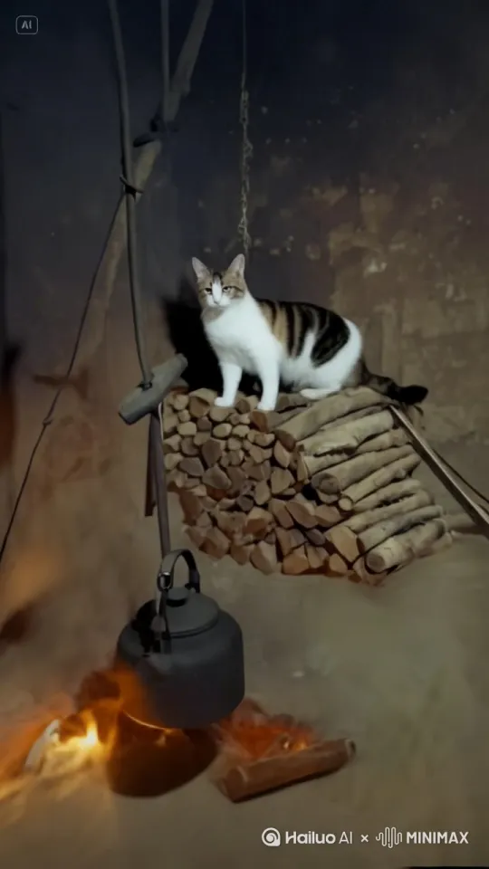 猫儿在活动 by Hailuo AI Video Generator