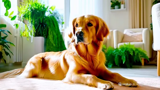 绍
摩卡：一只金毛犬，性格忠诚、憨厚，对主人极其忠诚。它喜欢安静的生活，但总是被橘子搅得天翻地覆。摩卡对橘子的捉弄虽然感到无奈，但内心深处却逐渐接受了这个活泼的小伙伴。
橘子：一只橘猫，机智、调皮，喜欢恶作剧。它对摩卡总是充满了好奇，喜欢通过各种方式捉弄摩卡，但在摩卡遇到困难时，它也会毫不犹豫地站出来帮助。
主人：摩卡和橘子的主人，一个善良且有些迷糊的年轻人。他经常被摩卡和橘子的行为逗笑，也是两者之间关系的调解者。 by Hailuo AI Video Generator