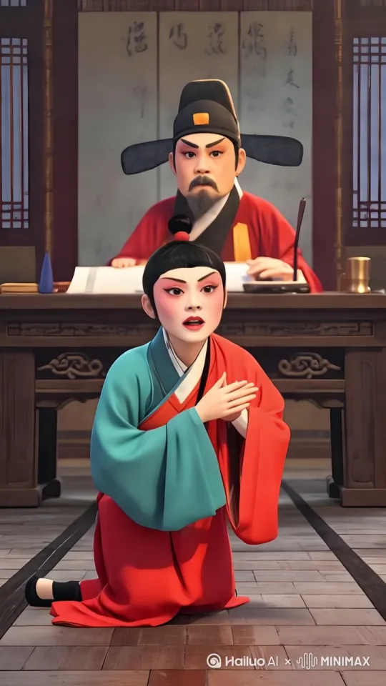 跪在的地上的男人双手放下，放在膝盖上[左移,右摇,跟随] by Hailuo AI Video Generator