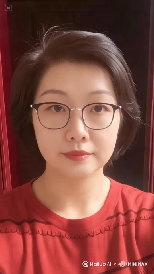 头部不变。加全身绿色汉服，背景在海边，岸边有五只猫咪玩耍 by Hailuo AI Video Generator