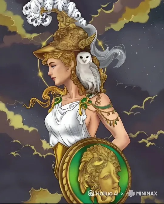 运镜：镜头先慢慢往左旋转，拍到女孩的正面，然后慢慢拉远镜头，再慢慢推进，到最大限度。
背景：一片茂密的橄榄树林 ，橄榄叶绿油油的，枝头挂满了橄榄果实。
画面：镜头近景拍到女孩从侧脸转到正面，镜头拉远后女孩从橄榄树林里慢慢走来 ，肩膀上的猫头鹰慢慢飞了起来。 by Hailuo AI Video Generator