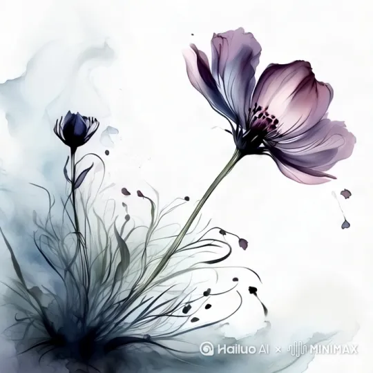 花在风中摇曳 by Hailuo AI Video Generator