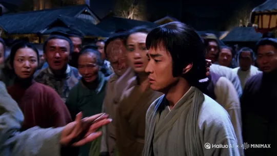 用下文生成一个真人出镜的视频**标题：黑痣**  

**黄金三秒悬念**  
“你活不过三日！”算命瞎子摸着李二虎手腕上的黑痣，突然脸色煞白，甩开他的手踉跄逃走。围观村民窃窃私语，李二虎盯着那颗黄豆大的黑痣，后背发凉。  

**中段反转**  
当夜，村里首富张屠户暴毙，手腕竟也生出一模一样的黑痣。李二虎猛然想起，三日前他撞见张屠户往井中倒药粉，争执间被对方狠狠掐住手腕……次日，井边围满腹痛呕吐的村民，李二虎咬牙举起菜刀，剜下黑痣扔进火盆。黑痣遇火炸裂，窜出一股黑烟，张屠户的棺材里陡然传来凄厉惨叫。  

**结尾留白**  
三日后，井水清澈如初。李二虎腕上只剩一道疤，村头却多了座无名荒坟，碑前散落着烧焦的纸灰。货郎路过时嘀咕：“奇了，这坟土里怎会长出红灵芝？” by Hailuo AI Video Generator