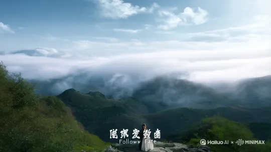 江仙·随缘赋》
烟霞未许争朝暮，浮生几度徘徊[1]]。  
风月无边入酒杯，是非成败，俱作浪中苔。  
沧海横流终有岸，悲欢皆化云雷。  
荣枯何必费疑猜，青山依旧在，自有妙安排[11]]。 by Hailuo AI Video Generator