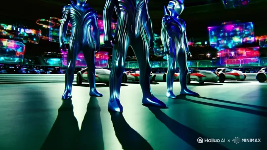 三个奥特曼跳科目三 by Hailuo AI Video Generator