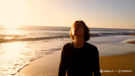 在海边散步,感受海风的轻拂,真是一种美妙的体验。海风带着淡淡的咸味,轻轻拂过脸庞,仿佛能带走所有的烦恼和压力。海浪拍打着岸边,发出舒缓的声音,仿佛在为你的步伐伴奏。
你可以赤脚走在沙滩上,感受细沙在脚下的柔软,或者停下来,闭上眼睛,深呼吸,感受大自然的宁静与力量。海边的日出或日落更是美不胜收,阳光洒在海面上,波光粼粼,仿佛整个世界都被镀上了一层金色。
如果你有机会,不妨在海边多停留一会儿,享受这份宁静与美好。你最近有去海边的计划吗? by Hailuo AI Video Generator