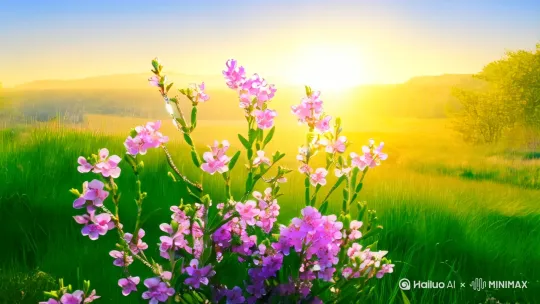 顺应自然：依四季更迭调整生活。春时早睡早起、踏青畅情志；夏宜晚睡早起、避暑且食清热之品；秋需早睡早起、收敛神气并滋阴润燥；冬则早睡晚起、养阳保暖。 by Hailuo AI Video Generator