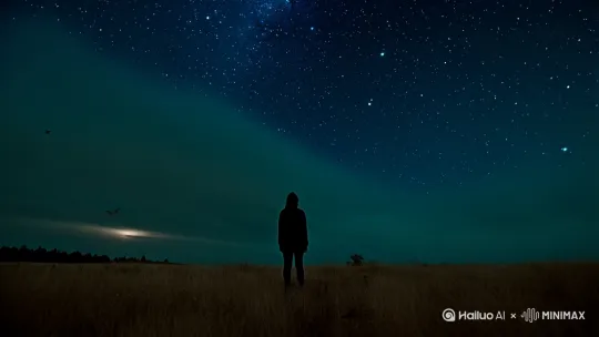 高质量星空幻境 by Hailuo AI Video Generator