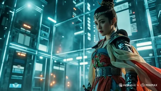 [左移,右摇,跟随]敞开怀抱 by Hailuo AI Video Generator