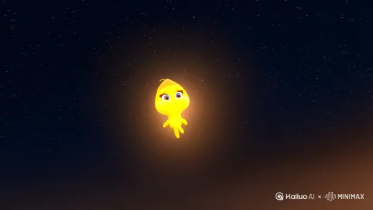 小星星的大冒险在一个遥远的银河系里,有一颗小星星,它叫闪闪。每天晚上,闪闪都会挂在天空,为小朋友们照亮回家的路。但是闪闪总是觉得自己的生活太单调了,它梦想着有一天能有一次真正的大冒险。一天晚上,闪闪终于忍不住了,它决定离开自己的位置,去探索宇宙的奥秘。它像一颗流星一样,划过夜空,飞向了远方。它飞过月亮,月亮婆婆笑着对它说:“闪闪,小心点,别迷路了。”闪闪点了点头,继续向前飞。闪闪飞呀飞,来到了一片陌生的星空。这里有许多它从未见过的星星,它们闪烁着五彩斑斓的光芒。闪闪好奇地跟它们打招呼,星星们热情地邀请它参加它们的星空派对。派对上,闪闪学到了很多关于星星的知识,还和其他星星一起唱歌、跳舞,玩得非常开心。但是快乐的时光总是短暂的,闪闪突然发现自己找不到回家的路了。它开始感到害怕,担心自己再也回不到小朋友们的夜空中。就在闪闪感到绝望的时候,它看到了一颗老星星。老星星告诉闪闪:“只要你跟着北斗七星的方向,就能找到回家的路。”闪闪谢过老星星,鼓起勇气,朝着北斗七星的方向飞去。经过漫长的旅程,闪闪终于回到了自己的位置。它发现,虽然冒险很刺激,但家的温暖才是最让它牵挂的。从那以后,闪闪每天晚上都会更加努力地发光,因为它知道,有许多小朋友在看着它,等着它照亮他们的梦。小朋友们,闪闪的故事告诉我们,冒险虽然有趣,但家永远是我们最温暖的港湾。现在,闭上眼睛,让闪闪陪伴你们进入甜美的梦乡吧!晚安! by Hailuo AI Video Generator