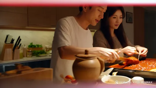 见了一面，爱了一路，烤了一盘，喝了一杯，醉了一地，结局就是，一地鸡毛，无缘无故对你好的人都是馋你的身子。#见了一面 #网恋奔现 #佩奇红烧肉猪脚饭把子肉呼市外卖 by Hailuo AI Video Generator