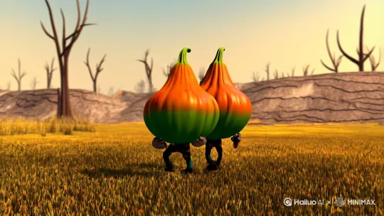 葫芦娃大战僵尸 by Hailuo AI Video Generator