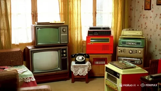 80年代，中国家电 by Hailuo AI Video Generator