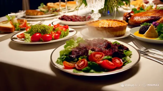 美食生图 by Hailuo AI Video Generator