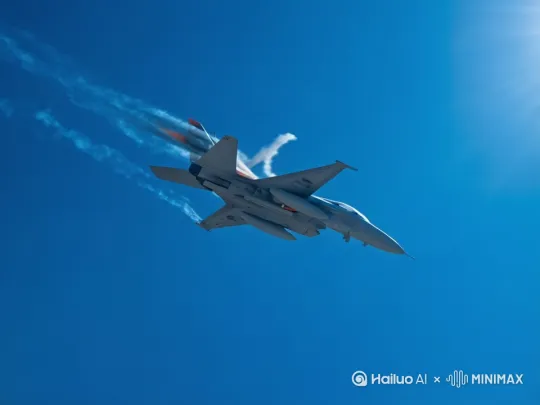 翻滚跟踪变焦拉远！ by Hailuo AI Video Generator