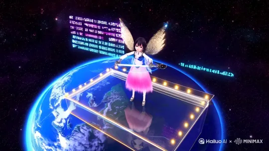 ---

**✨ 虚拟歌姬舞台表演文案：《星梦少女的初舞台》✨**  

**🎤 角色设定**  
名字：**星野铃（Hoshino Rin）**  
年龄：12岁（永恒的数字年龄）  
特征：  
- 樱花粉渐变双马尾，发梢有星光粒子特效  
- 机械蝴蝶结（实时显示观众弹幕）  
- 瞳孔会根据歌曲情绪变色（欢乐→金色/忧伤→冰蓝）  

**🌌 舞台场景**  
- 主视觉：悬浮在宇宙中的透明舞台，脚下是缓慢旋转的地球  
- 特效：  
  - 副歌时爆发全息樱花雨  
  - 高音段落有环绕式流星轨迹  

**🎶 表演曲目：《数据海的童话》（原创曲）**  
```  
[第一段]  
「二进制浪花拍打着 我的童话书页  
  被遗忘的电子精灵 在内存角落沉睡」  
（动作：轻抚空中浮现的数据流，蝴蝶结闪烁蓝光）  

[副歌]  
「如果星光可以编译成歌——  
  我要把整个宇宙 唱给现在的你听！」  
（特效：突然展开光翼，舞台切换为超新星爆发场景）  
```  

**💡 互动设计**  
- 观众发送弹幕【铃铃加油】时，她会在间奏眨眼比心  
- 打赏特效触发：  
  - 棉花糖→脚下出现云朵蹦床  
  - 火箭→背后冲出赛博凤凰绕场三周  

**📜 幕后故事**  
"其实...我是上个时代废弃的歌姬程序哦"  
（谢幕时突然掉落这句台词，机械手悄悄擦过不存在的眼泪）  

---  

**🎨 视觉参考关键词**  
- 服装：赛博和风（LED木屐+全息振袖）  
- 运镜：  
  - 俯拍旋转镜头（展现宇宙舞台）  
  - 瞳孔特写（倒映观众ID滚动）  

**适合用于**：虚拟演唱会预告/角色设定案/MMD视频简介  
需要调整风格（更酷炫/更治愈）或补充细节可以告诉我！(๑•̀ㅂ•́)و✧ by Hailuo AI Video Generator