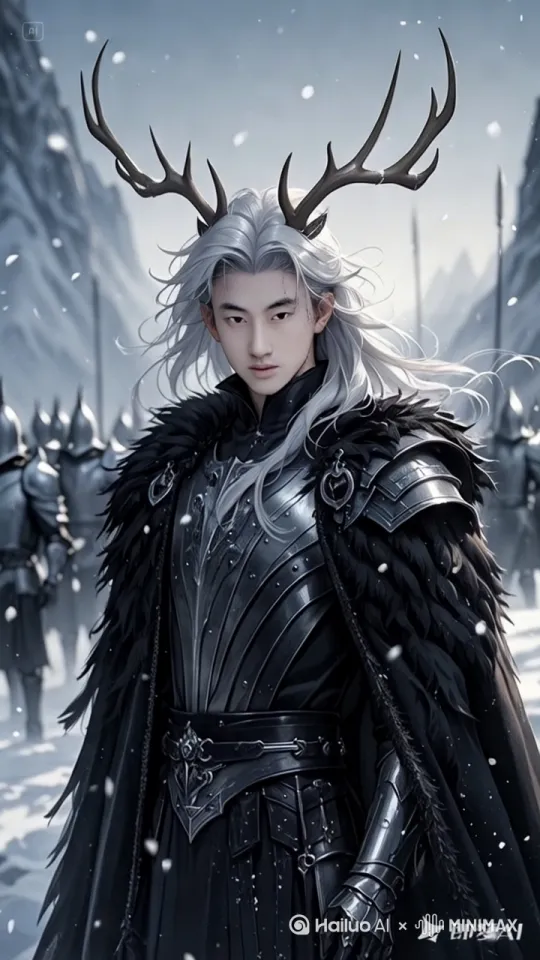 [推出,上升,下摇]1图中人物身边出现一条龙飞向云端，口吐闪电 by Hailuo AI Video Generator