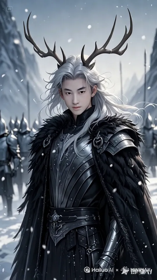 [推出,上升,下摇]1图中人物身边出现一条龙飞向云端，口吐闪电 by Hailuo AI Video Generator