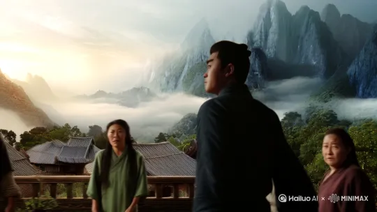 林凡从小便展现出与众不同的坚韧性格。尽管村里的人都嘲笑他，甚至他的父母也劝他放弃修炼，但他从未动摇。他每天早起修炼基础功法，夜晚则打坐冥想，试图感应天地灵气。

某日，林凡在村后山洞中发现了一块古老的玉佩。玉佩上刻着晦涩难懂的符文，当他触碰到玉佩时，一股神秘的力量涌入他的体内，刹那间，他感受到了一种前所未有的力量。

第二章：神秘玉佩

林凡发现，这块玉佩竟然是一件上古法宝，能够引导天地灵气进入他的经脉，强行打通闭塞的经脉。他欣喜若狂，开始利用玉佩进行修炼。随着时间的推移，他的修为逐渐提升，从最初的炼气期，到筑基期，再到金丹期，他的进步速度令所有人震惊。

然而，林凡也意识到，玉佩的力量并非无穷无尽。每一次使用，都会消耗玉佩中的灵气。为了不依赖外物，他开始寻找其他提升修为的方法。

第三章：奇遇与挑战

在一次历练中，林凡偶然进入了一处上古遗迹。在这里，他遇到了一个神秘的老者。老者自称是上古修士，因受伤而陷入沉睡。他看中了林凡的坚韧和毅力，决定传授他一套上古修炼法诀——《九转玄功》。

《九转玄功》乃上古奇功，修炼难度极大，但威力无穷。林凡毫不犹豫地选择了修炼。在老者的指导下，他开始修炼《九转玄功》，并逐渐掌握了其中的奥秘。

与此同时，林凡也面临着来自各方的挑战。宗门大比、秘境探险、仇敌追杀，每一次挑战都让他九死一生。然而，他凭借着顽强的意志和过人的智慧，一次次化险为夷，实力也愈发强大。

第四章：巅峰之路

随着修为的不断提升，林凡逐渐成为苍茫大陆的顶尖强者。他创建了自己的宗门，广收门徒，传授修炼法诀。他的名字传遍四方，成为无数修士敬仰的对象。

然而，林凡并未因此而满足。他深知，修炼之路永无止境。在一次秘境探险中，他得知了一个关于“破穹境”的传说。破穹境，乃修炼的至高境界，传说中，只有达到此境界者，才能真正掌控天地法则，与天地同寿。

为了追求更高的境界，林凡开始寻找破穹境的契机。他游历四方，寻找上古遗迹，探访隐世高人，终于在一处古老的遗迹中，找到了通往破穹境的钥匙。

第五章：逆天破穹

在遗迹深处，林凡面对着最后的考验。这是一场与天地的较量，他必须战胜自己的心魔，突破自身的极限。经过一番艰苦卓绝的战斗，林凡终于战胜了心魔，突破了自身的极限，成功达到了破穹境。

在这一刻，林凡感受到了前所未有的力量和自由。他俯瞰天地，掌控法则，真正成为了苍茫大陆的巅峰强者。

结局

林凡站在高山之巅，俯瞰着脚下的苍茫大地。他明白，修炼之路永无止境，但此刻，他已无怨无悔。他用自己的努力和坚持，证明了即便是平凡之人，也能通过不懈的努力，踏上巅峰。

林凡的故事，成为了苍茫大陆的传奇，激励着无数后来者。他用自己的行动，诠释了“逆天破穹”的真正含义。 by Hailuo AI Video Generator
