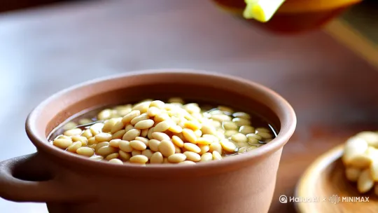 偏方1葱豉黄酒汤
【配方】葱30克，淡豆豉15克，黄酒50 
毫升。
【用法】先将豆豉放砂锅内，加水1小碗，
煎煮10分钟，再把洗净切段的葱
(带须)放入，继续煎煮5分钟，
然后加入黄酒，立即出锅。趁热
顿服。
【功效】主治风寒感冒。 by Hailuo AI Video Generator
