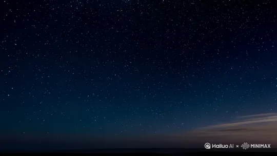 唯美星空 by Hailuo AI Video Generator
