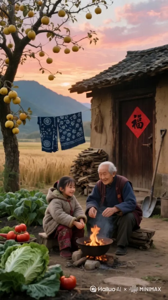人物微笑，有风吹
[右摇,变焦推进] by Hailuo AI Video Generator