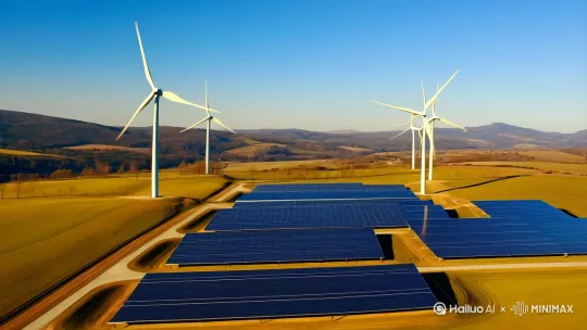 需要renewable词汇教学的背景视频 by Hailuo AI Video Generator