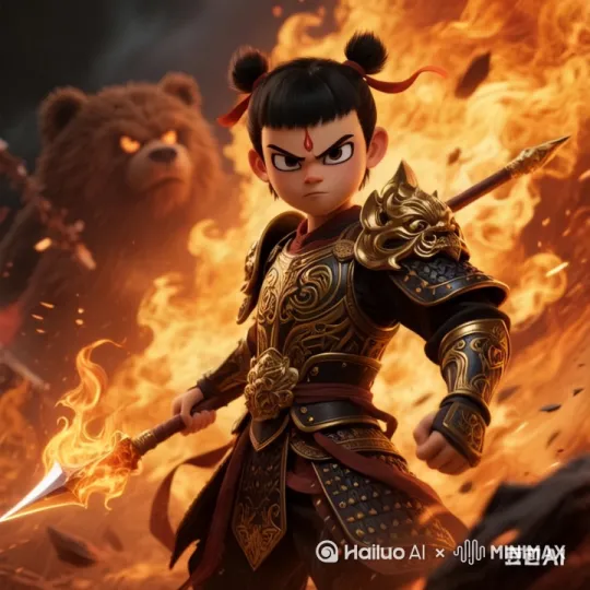 [推出,上升,下摇] by Hailuo AI Video Generator