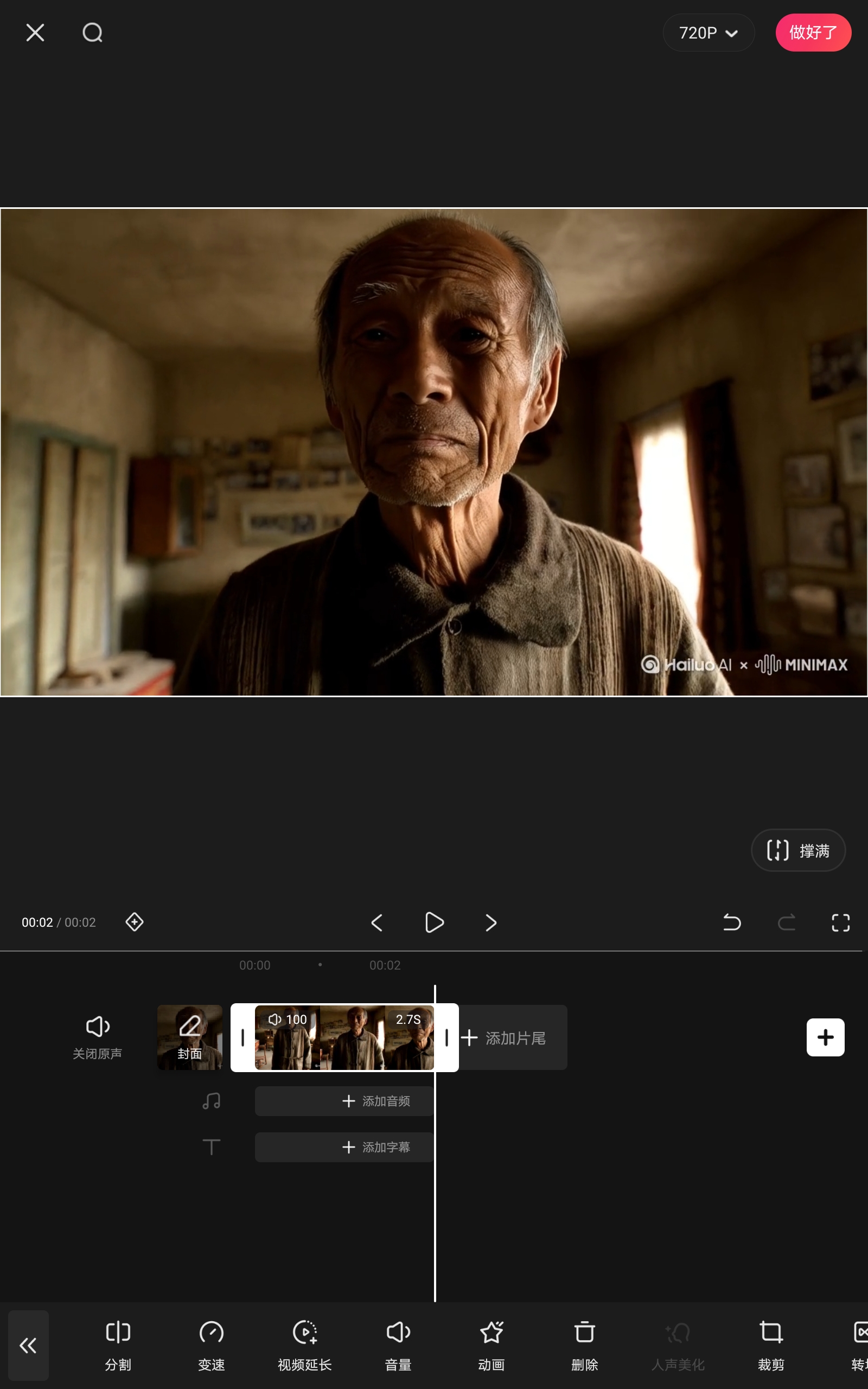 video original by Hailuo AI Video Generator