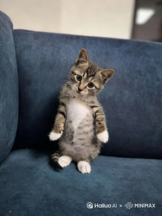 角色：

胖橘（贪吃狡猾的猫）

小黑（胆小但擅长开门的猫）

主人（粗心大意的铲屎官）

场景1：客厅沙发（白天）

主人抱着一袋薯片看电视，两只猫暗中观察。

胖橘（舔嘴）："人类又在吃独食！"

小黑（小声）："但柜子有锁..."

胖橘（邪魅一笑）："你忘了你的外号叫‘钥匙小黑’吗？"

转场：主人接电话离开，零食袋随手放柜顶。

场景2：秘密行动（慢动作BGM）

小黑跳上书架→踩电饭煲→跃上冰箱→用尾巴按下空调开关。

主人OS："怎么突然这么冷？"（去卧室找外套）

胖橘（推来扫地机器人）："快！人类给我们创造了8秒！"

小黑（用爪子勾住柜门把手，荡秋千式开门）→零食雨倾泻而下。

场景3：翻车现场

两只猫疯狂啃包装袋，突然听见钥匙声。

胖橘（叼着薯片狂奔）："风紧扯呼！"

小黑（被薯片袋套住头）："我看不见路了啊啊啊！"

主人推门看见：

扫地机器人驮着空零食袋巡航

冰箱门大开（冻鱼被啃了一半）

胖橘在猫抓板上"认真磨爪"，爪子上沾着芝士粉

主人（扶额）："下次该买保险箱...还是防猫大学文凭？"

（剧终）

亮点提示：

用夸张特效表现猫的"轻功"

结尾可加彩蛋：猫咪深夜用平板搜索"如何破解指纹锁" by Hailuo AI Video Generator