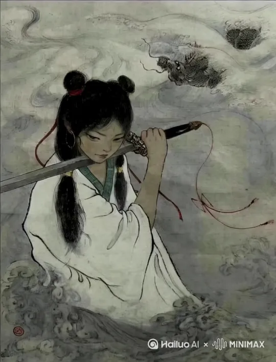 [推出,上升,下摇] by Hailuo AI Video Generator