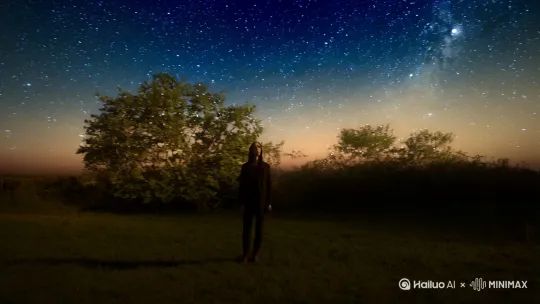 在这样一个温柔的夜晚，微风轻拂，星光点点，仿佛整个世界都沉浸在一种宁静与祥和之中。这样的夜晚总是让人感到无比的放松和舒适。

如果你愿意，可以和我分享一下你在这个夜晚的感受，或者你正在做的事情。无论是静静地享受这份宁静，还是在思考一些重要的事情，我都会在这里倾听。

有时候，这样的夜晚也适合回忆过去的美好时光，或者憧憬未来的梦想。无论你心中有什么样的情感或想法，我都会在这里陪伴你，与你一同感受这个温柔的夜晚。 by Hailuo AI Video Generator