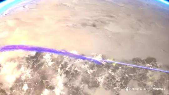 ### **综合版：登陆「新盖亚」行星的全流程探索报告**  
**任务代号：** 蓝叶行动  
**登陆舱：** 探渊者-7号（配备生物防护/地质扫描模块）  
**时间：** 星际纪元2187年·第3周期·42日（新盖亚当地时间）  

---

### **阶段1：轨道切入 → 高层大气（300km → 100km）**  
**观测记录：**  
- 穿越天狼α的磁鞘层，舱外等离子体泛蓝紫色（因恒星风与行星磁场交互）  
- **大气成分警报：** 检测到平流层存在硫化物气溶胶层（自然稳态，类似地球火山灰但无毒性）  
- **重力数据：** 9.72m/s²（与地球近乎一致）  

**系统语音：**  
> “突破卡门线，减速伞已展开——注意：高层大气密度较地球高12%，预计着陆冲击增加”  

---

### **阶段2：云层穿越（100km → 10km）**  
**分层扫描结果：**  
| 高度       | 现象描述                                                                 |  
|------------|--------------------------------------------------------------------------|  
| **80-50km** | 氨冰晶云，反光强烈（临时遮挡恒星光照，地表温度波动±15°C）                 |  
| **50-15km** | 液态水云层，发现六边形雪花（边长2cm，因静电场形成）                      |  
| **15km以下**| 甲烷雾霾，能见度500m，检测到翼展8m的飞行生物群（体温42°C，振频1.2Hz）   |  

**行动指令：**  
> “生物回避协议启动——关闭外部光源，声呐切换至被动模式”  

---

### **阶段3：低空悬停侦察（10km → 1km）**  
**目标着陆点：** 超大陆「泰拉西娅」东海岸（坐标：南纬12°、东经77°）  
- **地形特征：**  
  - **植被：** 蓝绿色（含蓝叶素），覆盖率达60%，树木平均高度90m（主干呈螺旋状）  
  - **水文：** 荧光蓝色河流（铜离子浓度0.8ppm），潮汐幅度4.2m（受卫星「月神Ⅱ」影响）  
  - **异常信号：** 土壤电导率极高，疑似全球生物电信号网络（类似神经网络）  

**突发状况：**  
> “遭遇上升气流柱！风速140km/h，伴随静电放电——反推引擎全功率输出！”  

---

### **阶段4：着陆与首次出舱（1km → 地表）**  
**关键数据：**  
- **地表物性：** 15cm厚腐殖层（pH 6.8），下伏玄武岩基底（含钒晶体脉）  
- **大气：** 温度28°C，湿度67%，氧气23%（可直吸但需防燃爆）  
- **生物接触：** 3km外检测到六足群居生物，鸣叫声含三重音调（疑似语言雏形）  

**科学家现场录音：**  
> “确认重力适应良好……天啊，这些‘真菌丝’在发光！它们对触摸产生电压响应——建议立即采样！”  

---

### **生存与探索协议**  
1. **防护等级：**  
   - **2级防护服**（防铜离子渗透/静电屏蔽）  
   - **呼吸限制：** 连续室外活动≤4小时（防高氧血症）  

2. **生物交互守则：**  
   - 禁止接触荧光水体（神经毒素）  
   - 所有样本需经-80°C冷冻处理（防止生物电信号逃逸）  

3. **地质勘探优先项：**  
   - 追踪腐殖层电信号传导路径  
   - 分析钒晶体与本地生态的关联  

---

### **后续任务模拟选项**  
- **A. 生物圈深入研究**（追踪六足生物社会结构）  
- **B. 地质异常勘探**（钻探至地下200m的电信号源）  
- **C. 建立大气模型**（解析甲烷雾霾的周期性变化）  

请选择下一步行动或提出细化需求。 by Hailuo AI Video Generator