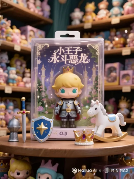 小王子走出盒子 by Hailuo AI Video Generator