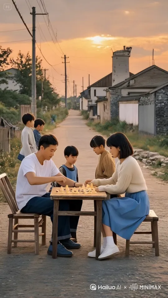 美女和帅哥突然打起架来。拳打脚踢，转身踢腿，拍巴掌，高跳互不相让。最后美女一脚把帅哥踹翻在地。周围小朋友纷纷后退拍掌叫好！高清写实风格，而画面细腻极为真实。 by Hailuo AI Video Generator