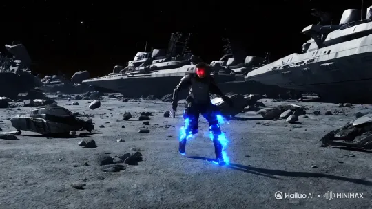 好的，我将按照您的要求创作一个科幻战斗场景。为了让故事更完整，我会先整理一些基本的设定。请您看看以下内容是否符合您的预期。如果您有其他想法，可以随时提出，我会进行调整。

### 世界观设定

- **时间设定**：人类进入星海殖民时代500年后，宇宙中形成了以星盟和暗渊两大阵营为首的对立格局。双方为争夺稀有能源"星核晶体"展开激烈斗争。

- **空间设定**：位于破碎星环带的废弃星港，曾是银河系最大的贸易中转站，如今漂浮着数万具战舰残骸和结晶化的宇航员尸体。

- **基本矛盾**：星盟战士雷萨背负着被暗渊摧毁的母星之仇，暗渊执行官卡洛尔则要守护新发现的星核矿脉。两人在宇宙废墟中的对决将决定这片星区的控制权。

### 章节概要

- **残骸漂流**：雷萨在废墟中发现异常能量波动，启动重力靴穿越金属残骸群。卡洛尔从阴影中发动突袭，用猩红射线切开空间站外壳。

- **光刃交错**：雷萨的量子切割刃与卡洛尔的分子鞭展开近身搏斗，能量火花在真空中无声炸裂。两人在扭曲的金属廊道间高速追逐。

- **晶簇陷阱**：卡洛尔引爆预埋的星核晶体，将雷萨困在能量囚笼中。紫色电浆流侵蚀着星盟战甲的防护层。

- **逆转时刻**：雷萨启动战甲过载模式，用反物质核心熔断囚笼。两人在失控的重力场中展开最终对决，整个空间站开始坍缩。

- **余烬未熄**：坍缩核心引发的空间涟漪将两人震飞，雷萨的战甲碎片与卡洛尔的断刃在星环带形成新的金属星云。

---
雷萨的战术目镜突然亮起警报，十七个定位红点正在快速收拢。他屈膝蹬在空间站断裂的承重梁上，重力靴喷射的幽蓝光焰在真空中拉出一道残影。三发猩红色的相位射线擦着肩甲掠过，将后方漂浮的冷冻舱阵列熔成赤红的铁水。

"星盟的鬣狗总是学不会看门。"暗渊执行官卡洛尔的声音通过量子共振传入耳膜，她的战裙下摆正在析出液态金属，在零重力中凝结成上百根毒刺，"这个采矿站归暗渊了。"

雷萨反手抽出背部的量子切割刃，跃迁引擎的嗡鸣震得手腕发麻。刀锋劈开真空的瞬间，三十七个纳米无人机从护甲缝隙中蜂拥而出，在两人之间织出蛛网般的能量屏障。卡洛尔的分子鞭抽打在屏障上，暗物质火花沿着六边形光格疯狂流窜。

"归暗渊？"雷萨的冷笑声里带着电磁干扰的杂音，他扯断左臂被烧焦的防护纤维，露出皮下闪烁的神经机械回路，"那要问问我战甲里的反物质核心答不答应。"

空间站的穹顶突然炸裂，超新星般刺目的白光中，卡洛尔的生化翼完全展开。她的虹膜分裂成复眼结构，每个瞳孔都倒映着雷萨胸前的能量核心。两人同时启动瞬移模块，量子纠缠产生的空间褶皱将附近的金属残骸绞成齑粉。

雷萨的切割刃劈进卡洛尔的右肩甲，暗紫色的能量血液刚喷涌而出就凝固成晶体。执行官却露出诡异的笑容，她脖颈处的星核项圈突然暴涨，将整个战斗区域笼罩在逆重力场中。数百吨金属残骸开始向雷萨挤压，卡洛尔的指尖亮起准备终结战斗的湮灭光束。

战术目镜的裂纹突然蔓延成蛛网，雷萨看到倒计时归零的瞬间笑了。他胸前的反物质核心裂开蛛网状纹路，超载警报在两人之间疯狂闪烁。整个空间站开始坍缩，星核晶体在极端重力下发出的尖啸甚至穿透了真空。

---

**接下来故事可能会沿着这些方向发展**：

- **生化改造**：卡洛尔肩甲伤口渗出的紫色结晶血，暗示暗渊阵营掌握了将星核晶体与生物体融合的技术

- **量子科技**：雷萨的瞬移模块产生的空间褶皱，为后续星盟开发出空间折叠武器埋下伏笔

- **能量异变**：坍缩过程中异常的晶体尖啸声，预示着这片星区即将诞生危险的亚空间裂隙

希望这个故事能满足您对宇宙战斗场景的想象。如果需要更多细节调整或扩展某个段落，请随时告诉我。 by Hailuo AI Video Generator