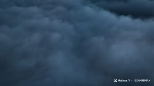 铅灰的云层间，赤色的流光骤然绽裂。一条赤龙自九霄深处浮现，周身缠绕着翻涌的火云，鳞片在光影交错间折射出玛瑙般的光泽。它昂首摆尾，龙须随云浪飘动，每一次摆身都搅起漫天霞色。龙鳞拂过之处，云层如被无形巨手搅动，化作猩红的漩涡，蜿蜒的躯体在云雾中若隐若现，似在演绎着上古传说中的巡天仪式，朝着天际尽头，不紧不慢地游弋而去，所经之路皆染上了惊心动魄的瑰丽色彩。 by Hailuo AI Video Generator