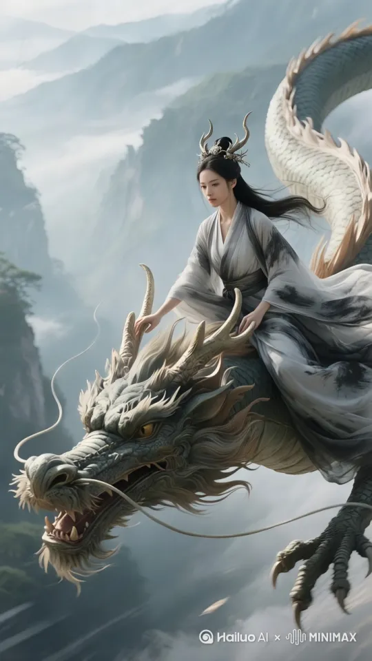 [右移,左摇,跟随][左移,上升][推进,上升] by Hailuo AI Video Generator