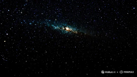 星空，恒星，宇宙，星系 by Hailuo AI Video Generator